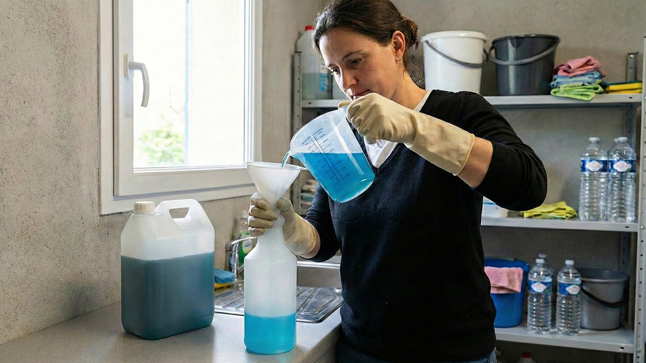 dosage produit entonnoir